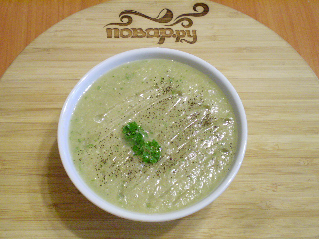 Сыроедческий суп из шампиньонов